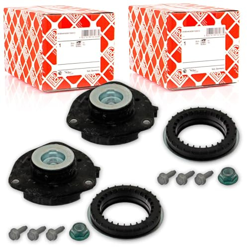 BandelOne enthält 2x Febi Federbeinlager Domlager vorne für Golf 5 6 Passat Caddy