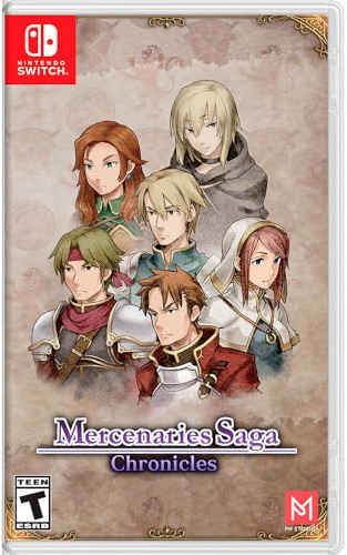 Mercenaries Saga Chronicles Nintendo Switch Game (#) (New)