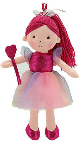 Sweety Toys 11865 Stoffpuppe Ballerina Plüschtier Prinzessin 30 cm pink