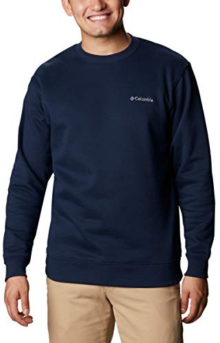 Columbia Men's Hart Mountain Ii Crew Sweatshirt Collegiate Navy
