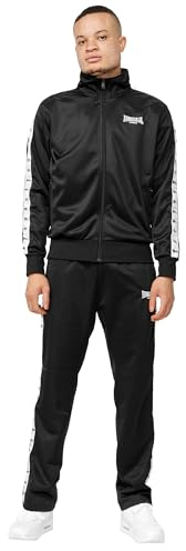 Lonsdale Herren Trainingsanzug Wyberton, Farbe:Black, Größe:XL