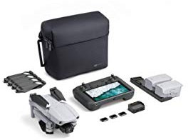 DJI Mavic Air 2 Fly More Combo (mit Smart Controller) – Drohne mit 4K Video-Kamera in Ultra HD, 48 Megapixel Fotos, 1/2 Zoll CMOS-Sensor, 34 Minuten Flugzeit, ActiveTrack 3.0, 3-Achsen-Gimbal – Grau