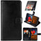 CAT S62 Pro Premium Leather Wallet Case [Card Slots] [Kickstand] [Magnetic Buckle] Flip Folio Cover for CAT S62 Pro Smartphone(Black)