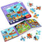 BBLIKE Kinderpuzzle Magnet Puzzle Feuerwehr Puzzle für Kinder Puzzle ab 3 Reisespiele Kinder ab 3 Lernspielzeug für Kinder 3 4 5 Jahren Alt (Feuerwehr)