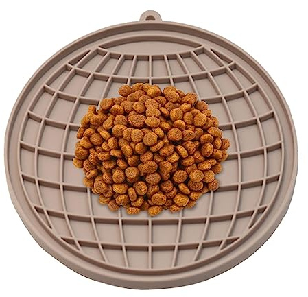 Kirdume Tapis à lécher pour Chat - léchage Chien antidérapant en Forme Dessin animé | Tapis à lécher pour Chat pour Le toilettage, Les friandises, Le Yaourt, Le Tapis à lécher