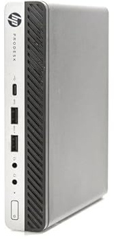 HP PC ProDesk 600 G3 mini Intel G4400T RAM 32 GB SSD 240GB W11 wifi (renoverad)