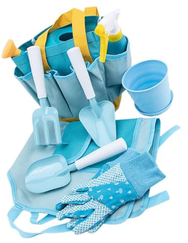 TOYANDONA 1satz Gartenwerkzeugen Für Mädchen Teiliges Set Schaufeln Rechen Und Gießkanne Für Gartenvergnügen Im Freien Bei Jungen Und Mädchen