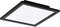 EGLO connect LED Deckenleuchte Salobrena-C, 1 flammige Deckenlampe aus Aluminium und Kunststoff in Schwarz, Weiß, mit Fernbedienung, Farbtemperaturwechsel (warm – kalt), RGB, dimmbar, L x B 30 cm