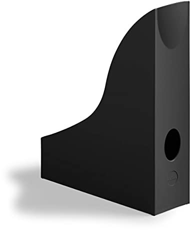 Durable 775701 Portariviste ECO A4, Certificati Blue Angel, 6 Pezzi, Nero