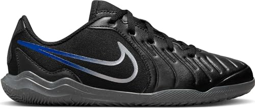 Nike Legend 10 Club, Zapatillas de fútbol, Black Chrome Hyper Royal, 37.5 EU
