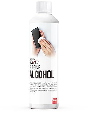 Problem Solved - Pure Isopropanol Rubbing Alcohol | 99.9% Isopropyl Versatile Cleaner and Disinfectant Solution - 500ml