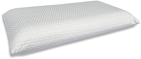 Sabeatex – Nackenstützkissen 70x35x13 cm - Orthopädisches Nackenkissen aus viscoelastischem Memory-Schaum. Memory Foam Kissen mit waschbarem Bezug. Hypoallergenes & Milbensicheres Kopfkissen