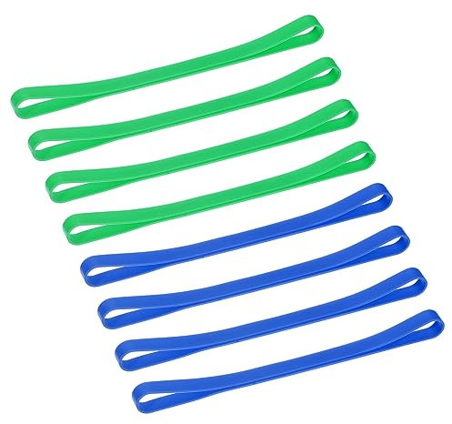 QUARKZMAN 8pz Spiaggia Bande Telo 5 Pollice Elastico Lounge Sedia 2 Colori