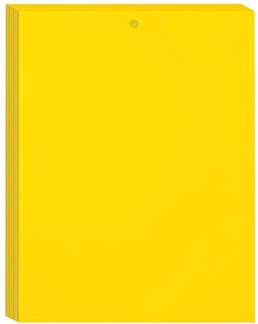 40 Pièces Insectes Jaune Mouche Double Face 15x20cm, Papier Tue Mouches Interieur, Yellow Protection du Jardin Contre Les Insectes, Pieges a Mouches, Autocollants en Papier Mouche