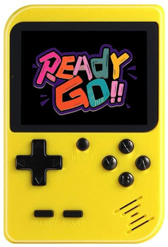 Console di gioco portatile integrata 400 giochi retrò per bambini, mini console per videogiochi portatile, batteria ricaricabile, regalo di Natale e compleanno per bambini, mini gioco portatile per