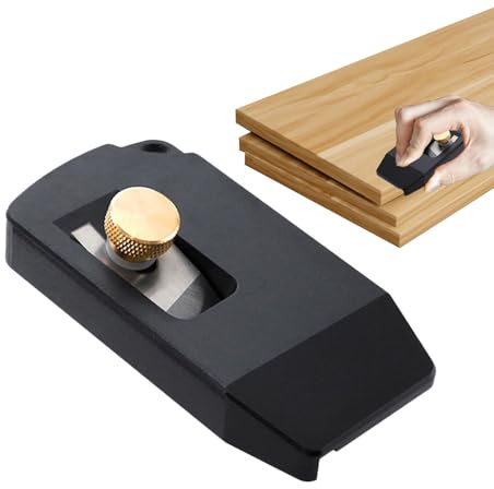 kaiop Rabot À Main Pour Travail Du Bois,Rabot Manuel De Poche De Précision - Outil De Lissage À Bloc | Pour Travail Du Bois, Rénovation Et Projets DIY