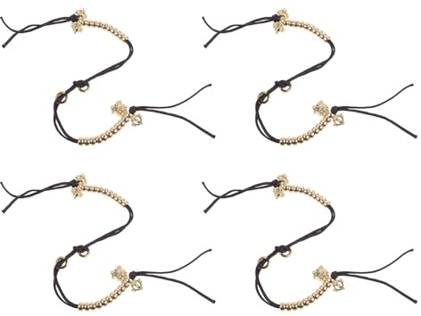 TOMETURE Contador de Dedos para Cantar y Oración de Latón Portátil Cuerda, Accesorio DIY para Hombres y Mujeres en Sesiones de Meditación y Plegaria, Paquete de 2 Piezas
