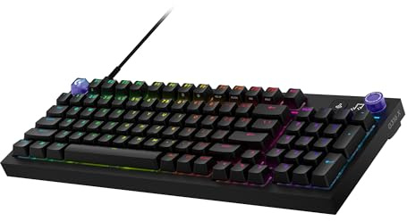 Logitech G G316 X 98-speltangentbord | 8 kHz, hot-swap tactile-brytare, packning, LED-matris & reglage, PBT-tangenter, USB-C, RGB LIGHTSYNC, PC, PAN QWERTY - Svart