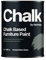 Hemway - Chalk Based Furniture Paint - Smoked Moss Green 1 L | Chalky Matt Shabby Chic Finish for Interior & Exterior Home Decor | Quick Dry & All-in-one
