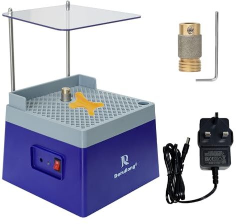 Deruilong Stained Glass Grinder, 4200RPM, 5/8 Diamond Bit, with UK Plug
