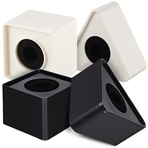 ABS Cube Microphone Logo Station for Outdoor Interview Use