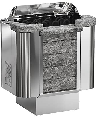 Sawo Cumulus Ni2 CML-45Ni2-P - Stufa elettrica per sauna, 4,5 kW