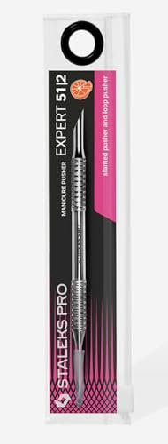 Staleks Pro Expert 51 Tipo 2 Manicure Pusher/Spingi dritto piatto & loop - Modello PE-51/2