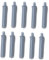 ZHjuju Ammortizzatore per Porta di Mobili Armadio,10 Pezzi Damper Buffer Ante Push Pull Apertura a Pressione Ante Ammortizzatore per Porte dell'Armadio Riduzione del Rumore