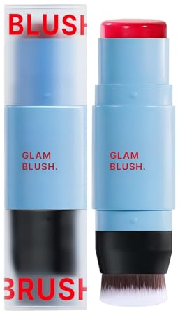 Barra De Rubor Para Mujer | Barra Multiusos Ligera Para Labios Y Mejillas | Color Labial Instantáneo Hidratante De Larga Duración Para Viajes Y Uso Diario