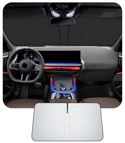 [Aggiornamento] CDEFG Compatibile con BMW X3 G45 2025 2026 Facelift Parasole Coperture Parabrezza Anteriore Parabrezza Parabrezza Auto Parasole Accessori