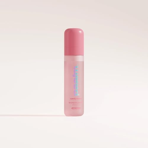 Paalm Cosmetics- Brume Parfumée Candy Sweet - 100 ml - Pour Corps Cheveux et Vêtements Senteur Sucrée Coco Caramel Barbapapa Fabriquée à Grasse Formule Clean Longue Tenue