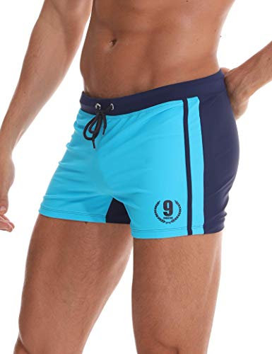Arcweg Bañador de Natación Hombre Traje de Baño Corto para Hombres Calzoncillos Secado Rápido Elástica Deportes Acuáticos M(EU)
