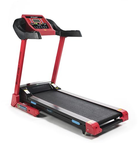 ECODE® Tapis de Course Inclinable 1º-15º, 3 CV, Tapis de Marche Multifonction, Tapis Roulant Professionnel 0-16 km/h, Double Amortisseur DSA, Contrôle Cardio, Bluetooth Music, 12 Programmes. (Normale)