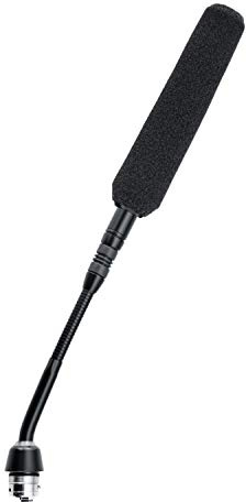 Shure MX405/MS 12,7 cm Mini-Schwanenhalsmikrofon mit zweifarbiger Statusanzeige und Oberflächenmontage-Vorverstärker