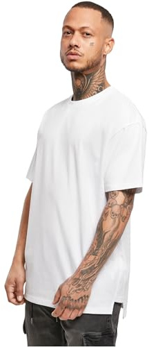 Urban Classics Herren Triangle Tee T-Shirt, White, 5XL