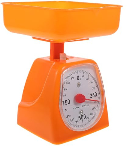 Mechanical Kitchen Scale with Dial Display Accurate Portion Weigh Scale for Food and Laboratory Use Portable Analog Kitchen Counter