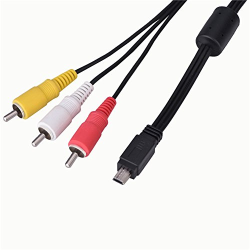 Mini USB, Svideo Cavo AV Audio Video Mini USB a 3 per Fotocamera IXUS 990 IS 980 IS 970 IS 870 IS 200