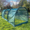 GardenSkill Hühnerstall Kaninchenstall Meerschweinchen Haus Tunnel 300x100cm | Freilaufgehege für Haustiere | Kleintierstall Kleintiergehege für den Garten mit Feinmaschigem Schutznetz | 3 Türen