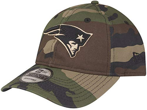 New Era 9Twenty Strapback Cap New England Patriots Wood camo