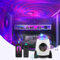 SHXMZS Star Projektor mit Wecker, Rocket Galaxy Projector für Schlafzimmer, Bluetooth -Lautsprecher und Weißrauschen Aurora -Projektor