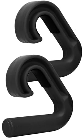 Pull Up Hooks - Neutral Grip Handles | Cable Machine Attachment Non-Slip Strength Training Grips for Outdoor Pull Up Pulldown Fitness Men Women Rowing Calisthenics Gym