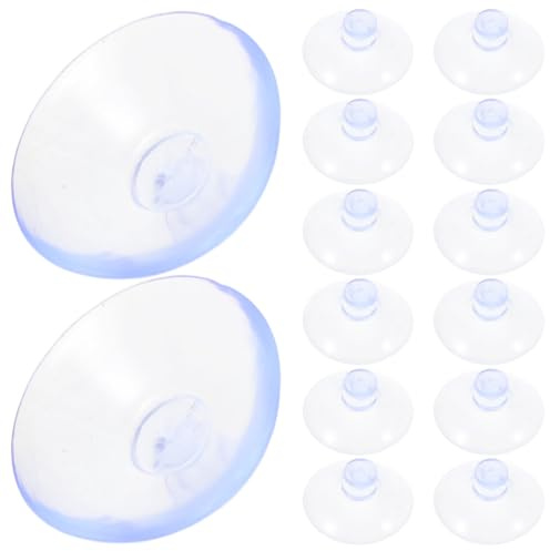 NOLITOY Lot de 300 Ventouses en Plastique Transparentes de Champignon 25 MM Patins de Protection Transparents pour Meubles et Tables en Verre Ventouses Haute Résistance pour Vitrage et