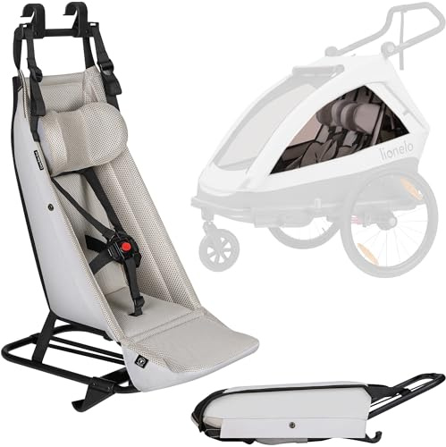 Lionelo Cama Baby Hängesitz für Neugeborene, atmungsaktive Hängematte mit 5-Punkt-Gurt, Einsatz nur im Kinderwagen-Modus, schneller Einbau, Baby Einsatz kompatibel mit Cama Kinderwagen