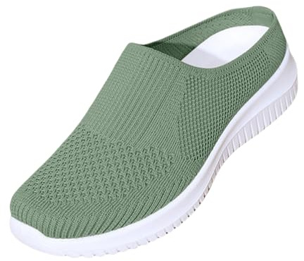 Générique Basket Femme sans Lacets Confortable, Basket Femme Été À Enfiler, Chaussure Durables Et Confortables, Chaussure Sport Respirantes, Sneaker Léger Et Décontracté, Sneaker Ville Pratiques