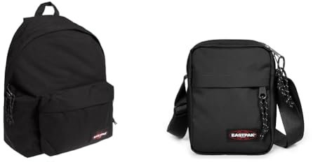 EASTPAK ORBIT XS Rucksack, 27 L - Black (Schwarz) & THE ONE Umhängetasche, 27 L - Black (Schwarz)
