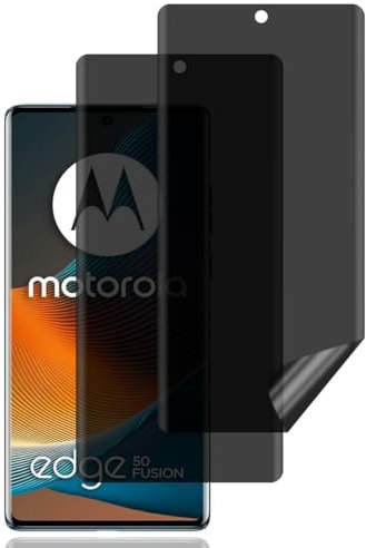 Privacy Pellicola Protettiva per Motorola Edge 50 5G [2 Pezzi], Pellicola Protettiva Anti-Spy, Anti-Spia TPU Film, Antigraffio, Senza Bolle, Anti-Spia Privacy Protezione Schermo per Motorola Edge 50