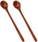 2 Pezzi Cucchiaio Legno Cucina,Cucchiaio in Legno,Mestolo Legno Cucina,Mestoli Cucina Legno,Cucchiaio da Miele,Nanmu Naturale,per Miele,Caffè,Tè,Condimenti(27,6cm)