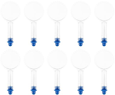 HIAKDOFT 10 Pezzi Infilatori Ago con Lente Ingrandimento Attrezzo Compatto per Cucito con Macchinetta Infilare Ago per Anziani e Appassionati di Cucito Portatile e Facile da Usare