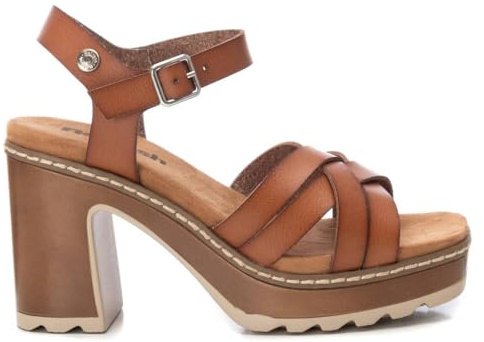 REFRESH Sandali 171877 Marrone -Altezza Tacco 8 cm