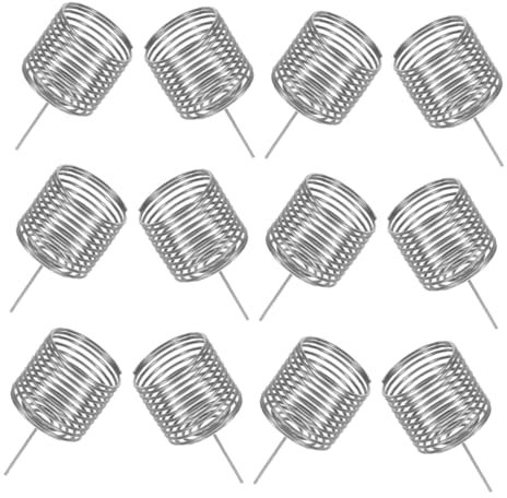KITANDOVE 12 Pack Fertilizer Baskets for Garden Sturdy Stainless Steel Holders for Bonsai Orchids